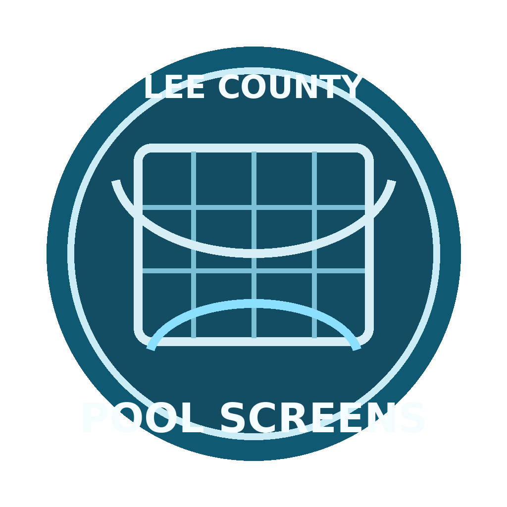Lee County Pool Screen Repair logo